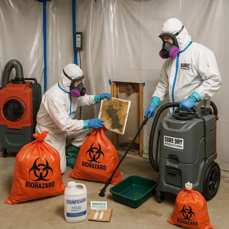 Contaminated Water Handling Protocols process in Hannawa Falls, NY