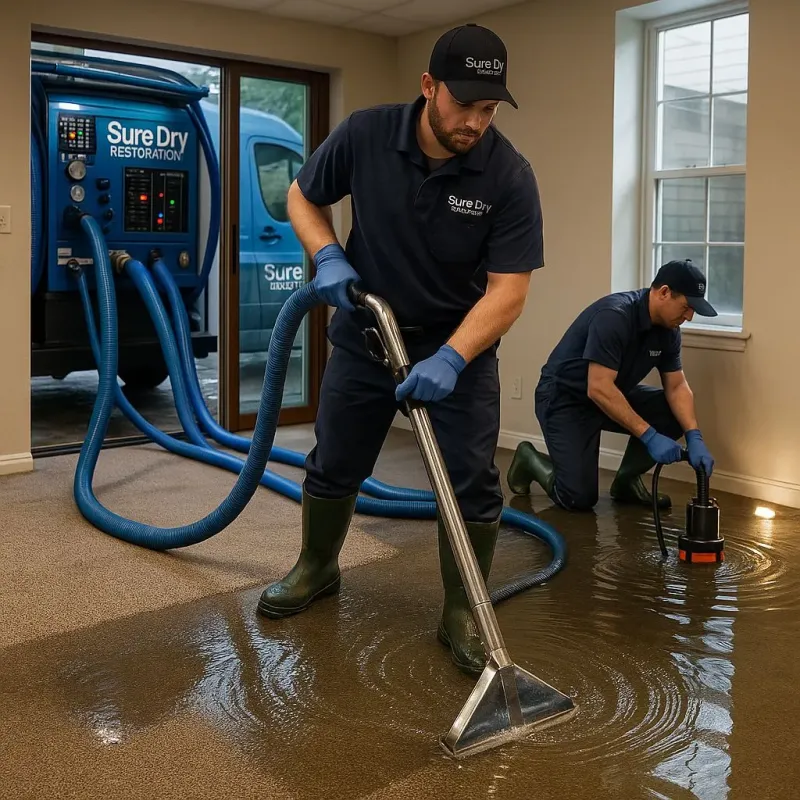 Water Extraction and Removal process in Hannawa Falls, NY